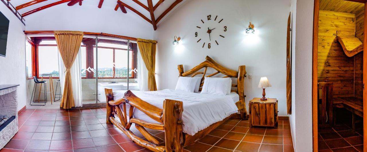 Hotel Campestre Cordillera De Los Andes บียาเดเลย์บา ภายนอก รูปภาพ