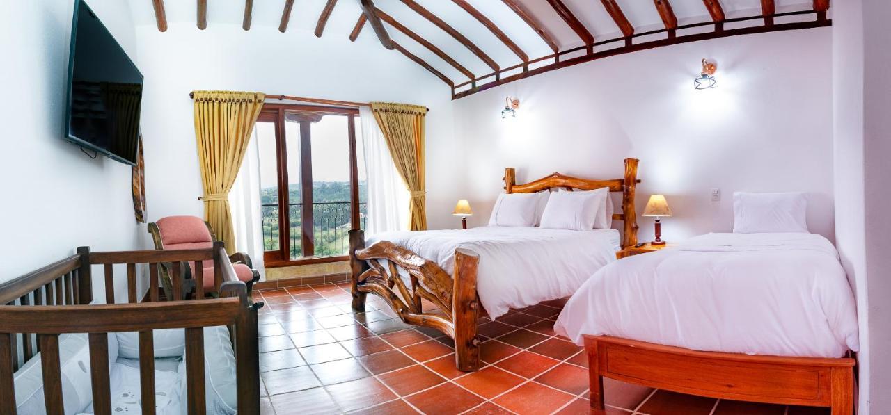 Hotel Campestre Cordillera De Los Andes บียาเดเลย์บา ภายนอก รูปภาพ