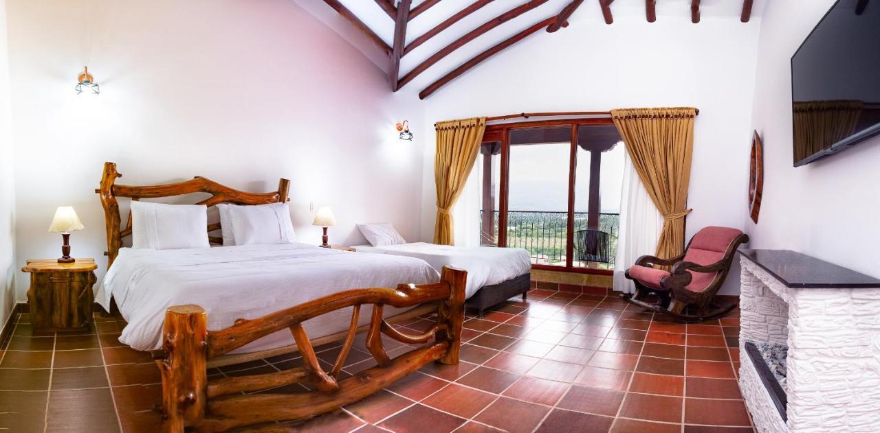 Hotel Campestre Cordillera De Los Andes บียาเดเลย์บา ภายนอก รูปภาพ