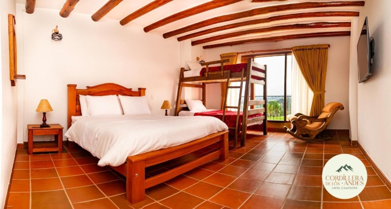 Hotel Campestre Cordillera De Los Andes บียาเดเลย์บา ภายนอก รูปภาพ