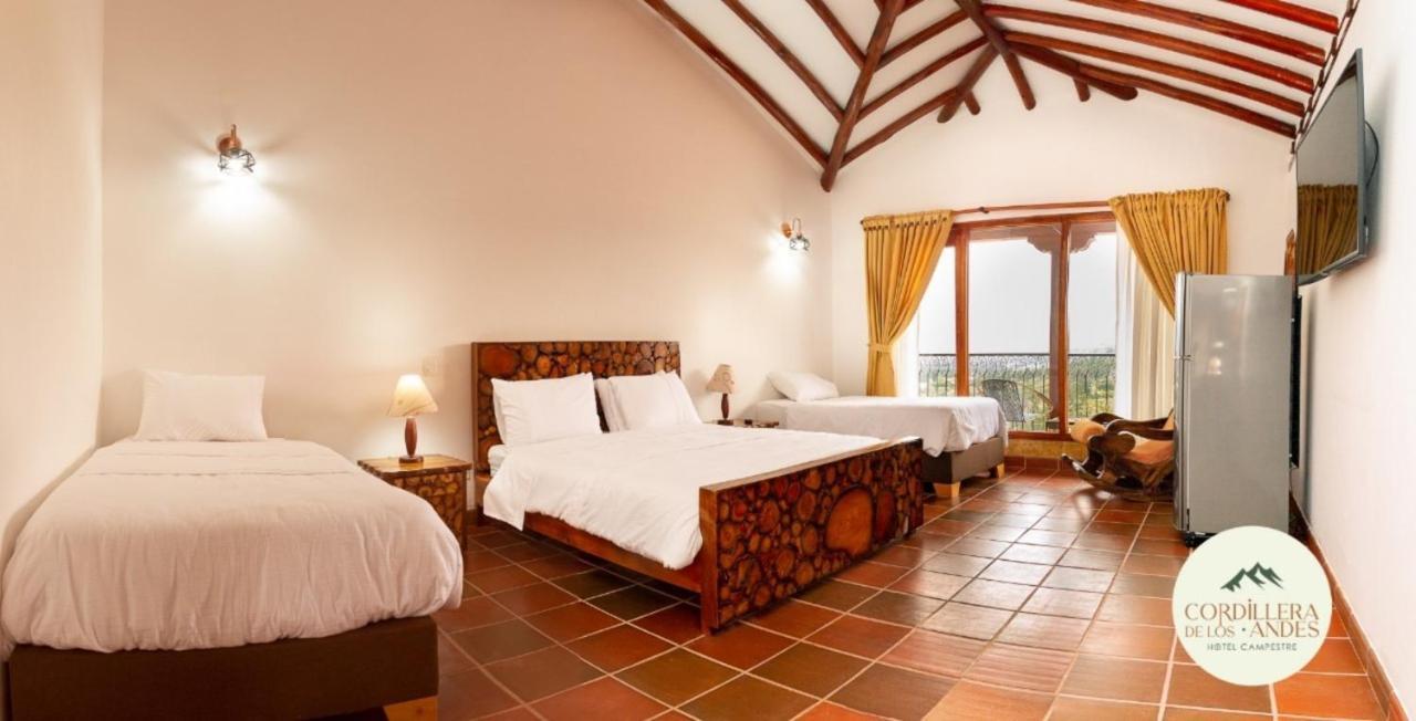 Hotel Campestre Cordillera De Los Andes บียาเดเลย์บา ภายนอก รูปภาพ